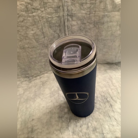 Mercedes Benz Engraved Stainless Steel Thermal Double Wall 22 oz Drink Tumbler - Picture 8 of 12